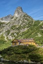 Mountain cottage, Green tarn valley, High Tatras mountains, Slovakia