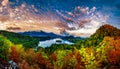 Mountain cottage hut or house on idyllic hill Velika Planina, Slovenia Alps. Bio farming healthy life. Lake bled. Royalty Free Stock Photo