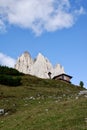 Mountain Cottage Rifugio Citta di Carpi, Dolomites Alps, Belluno, Italy