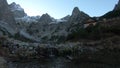 Mountain cottage at the Zelene pleso (Green lake), High Tatras, Slovakia