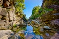 Mountain creek in Geres Royalty Free Stock Photo