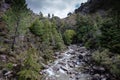 Mountain creek in Peneda Geres, Portugal Royalty Free Stock Photo