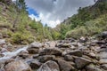 Mountain creek in Peneda Geres, Portugal Royalty Free Stock Photo