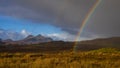 Cul Mor and a rainbow Royalty Free Stock Photo