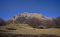 Mountain in early spring Royalty Free Stock Photo