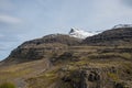 Mountain in East Iceland Royalty Free Stock Photo