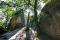 Mountain Elefantensteine BÃ¯Â¿Â½le kameny in Zittau Mountains