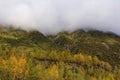 Mountain at Exit Glacier, Kenai Fjords National Park, Seward, Alaska, United States Royalty Free Stock Photo