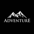 Mountain Explorer Adventure Badge Vector Template Design Royalty Free Stock Photo