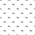 Mountain for extremal pattern seamless vector