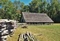 Oconaluftee Mountain Farm Museum Royalty Free Stock Photo