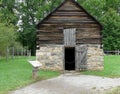 Mountain Farm Museum 1900s Apple House Royalty Free Stock Photo