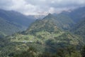 The mountain fields in Annapurana area