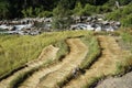 The Mountain fields in Annapurana area