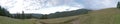 Mountain panorama of Bucegi near Padina cabana