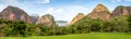 Mountain and forest at Amboro park