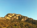 A mountain in the forest in Kabak Mugla Turkey Royalty Free Stock Photo