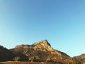 A mountain in the forest in Kabak Mugla Turkey