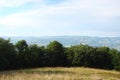 The Ukrainian Carpathians. The Borzhava mountain range. Royalty Free Stock Photo