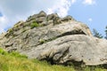 Mountain - fortress reserve Tustan. Ukraine