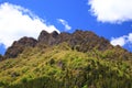 Mountain with fresh green Royalty Free Stock Photo