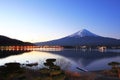 Mountain Fuji and reflections Royalty Free Stock Photo