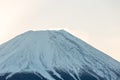 Mountain Fuji Sunrise