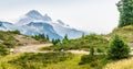 Mountain Garibaldi at diamond trail Royalty Free Stock Photo