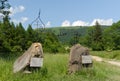 The mountain gate, Bieszczady Mountains, Poland