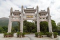 Mountain Gate at the Po Lin Monastery