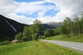 Mountain Gaustatoppen near Rjukan Royalty Free Stock Photo