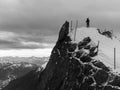 Mountain Gazing Royalty Free Stock Photo