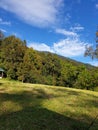mountain gede pangrango camping ground Mandalawangi Royalty Free Stock Photo
