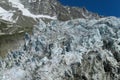 Mountain glacier blocks