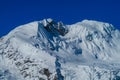 Glacier in high mountains in Himalayas