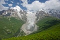 Mountain Glacier Royalty Free Stock Photo