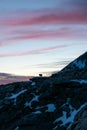 Mountain Goat Silhouette Royalty Free Stock Photo