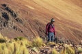 Mountain guide in Bolivia