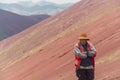 Mountain guide in Peru