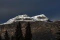 Mountain in The Hemsedal. Winter is coming. Royalty Free Stock Photo