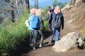 Hijabers hiking Ijen Mountain , Banyuwangi, Indonesia