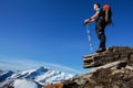Mountain hike Royalty Free Stock Photo
