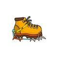 Mountain Boots Illustration