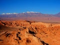 Mountain Hills Desert Panorama Chile San Pedro De Atacama