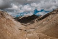 Mountain hills in Ladakh region, India Royalty Free Stock Photo