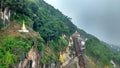 Mountain hills pagoda Buddhism nature