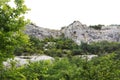 Mountain hilly area of the Republic of Crimea. Mountains, caves, woodland