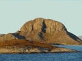 Mountain with hole or Torghatten Norway