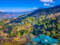 Himalayan mountain range view from Uttarakhand, Mukteshwar Nanital