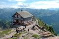 Mountain hostel on Grosser Mythen top.